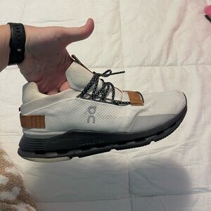 Worn once/never worn outside on cloud tennis shoes men or women